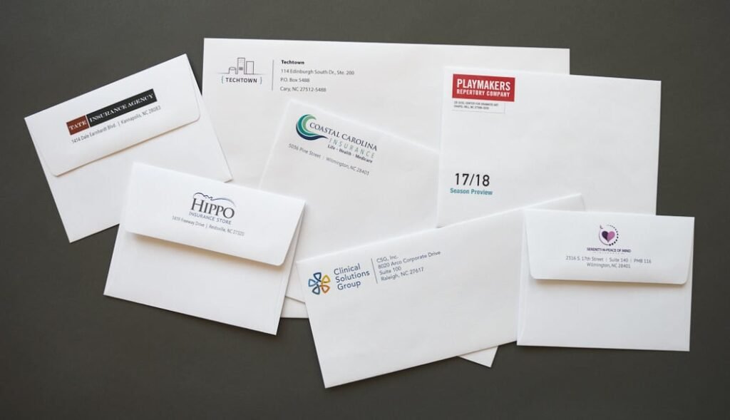 Envelope Printing Kings Lynn